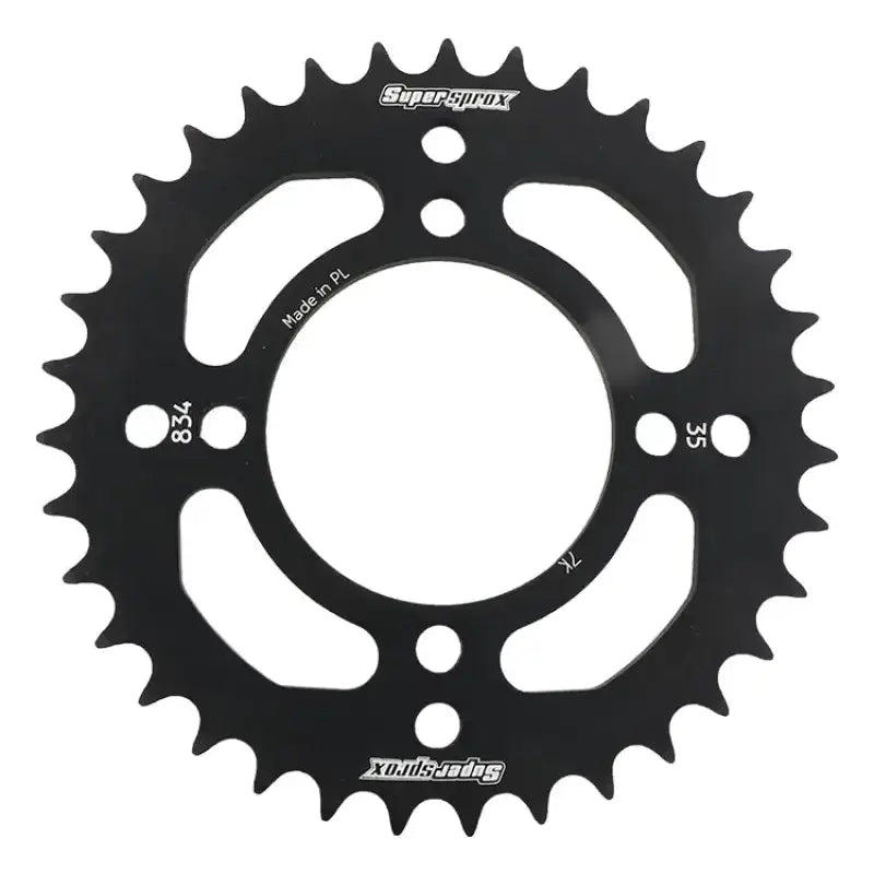 SUPERSPROX Rear Sprocket Aluminum 35t 420 Blk Yam for Powersports