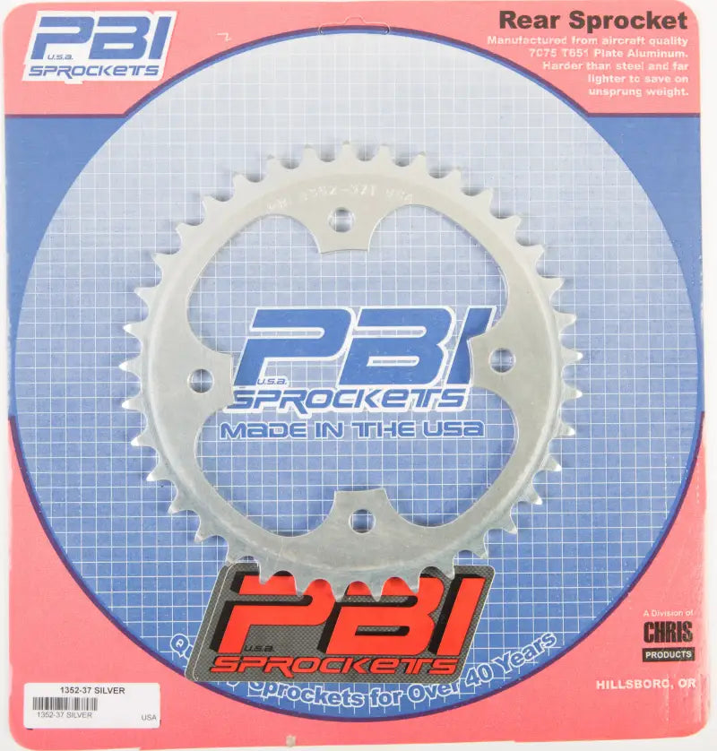 Rear Sprocket Aluminum 37t 520 Pol - Powersports