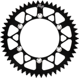 FIRE POWER Rear Sprocket Aluminum 46t 428 Blk Suz/Yam for Powersports