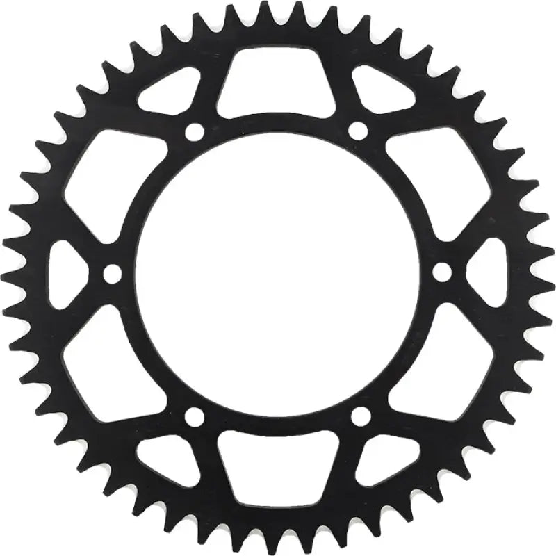 Black 45-tooth rear sprocket aluminum for Yamaha 520 chain, sprocket aluminum 49t upgrade
