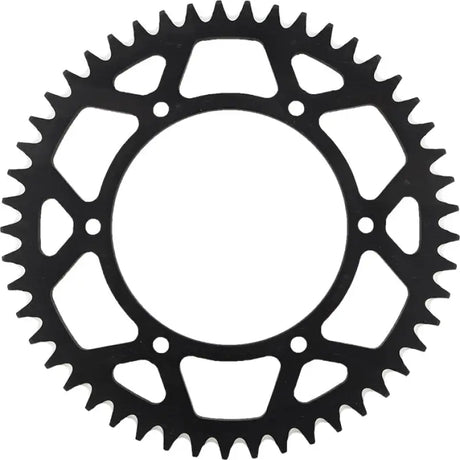 Black 45-tooth rear sprocket aluminum for Yamaha 520 chain, sprocket aluminum 49t upgrade