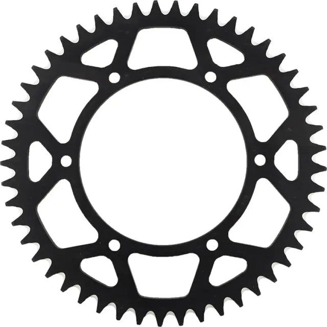 Black 45-tooth rear sprocket aluminum for Yamaha 520 chain, sprocket aluminum 49t upgrade