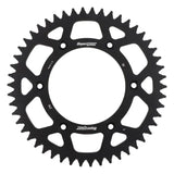 SUPERSPROX Rear Sprocket Aluminum 50t 520 Blk Hon for Powersports