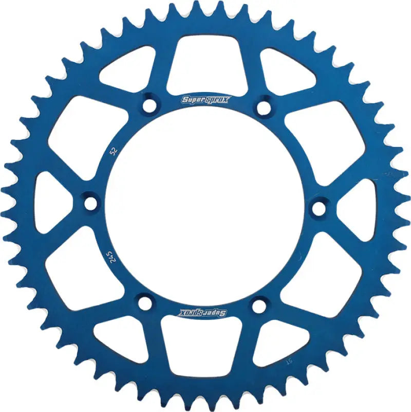 Rear Sprocket Aluminum 52t 520 Blu Yam