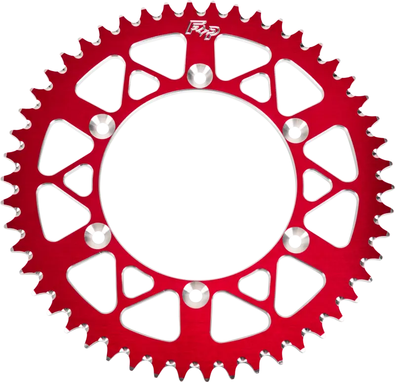 FIRE POWER Rear Sprocket Aluminum 55t 420 Red Hon for Powersports