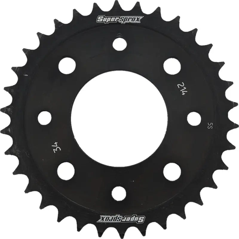 Rear Sprocket Steel 34t 420 Blk Hon 