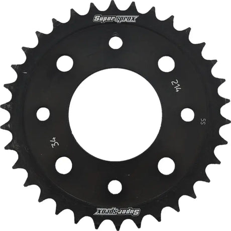 Rear Sprocket Steel 34t 420 Blk Hon 