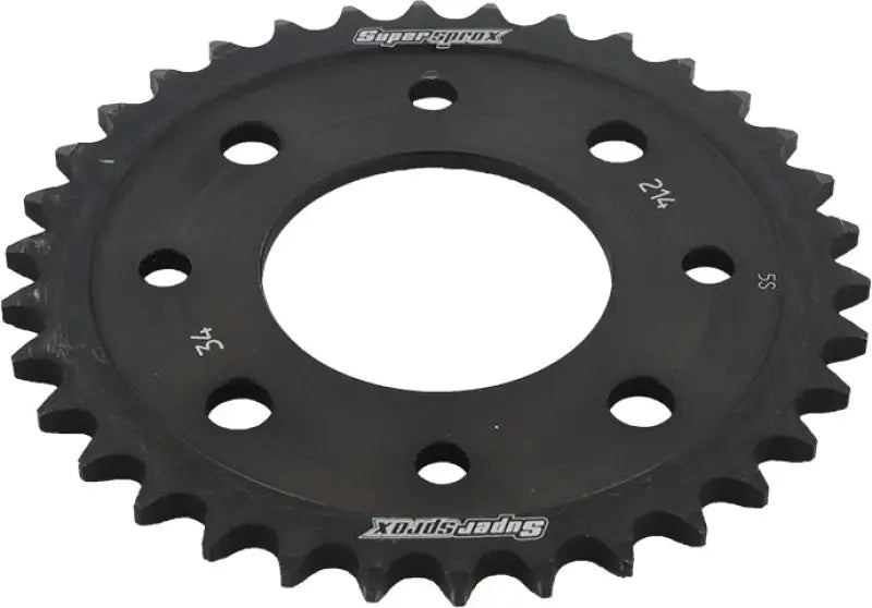 Rear Sprocket Steel 34t 420 Blk Hon 