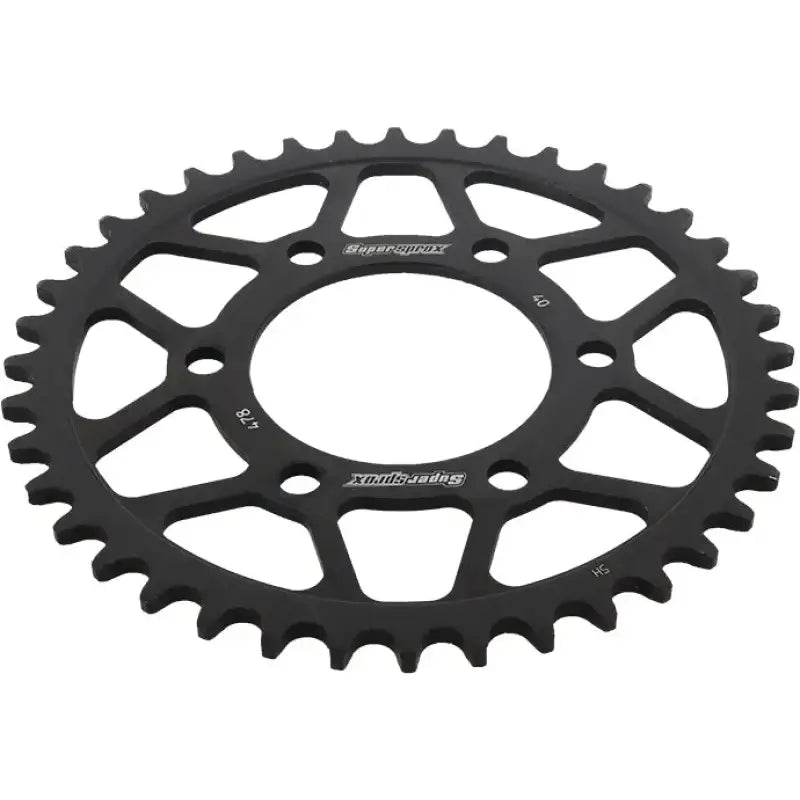 Rear Sprocket Steel 40t 520 Blk Kaw/Pol - Powersports