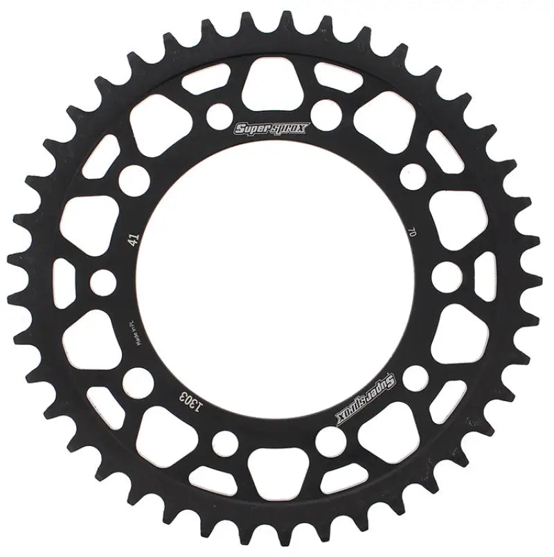 Rear Sprocket Steel 41t 520 Blk Hon - Powersports