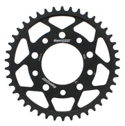 SUPERSPROX Rear Sprocket Steel 42t 525 Blk Hon/Tri for Powersports