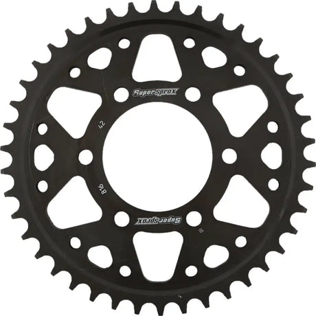 Rear Sprocket Steel 42t 530 Blk Suz 
