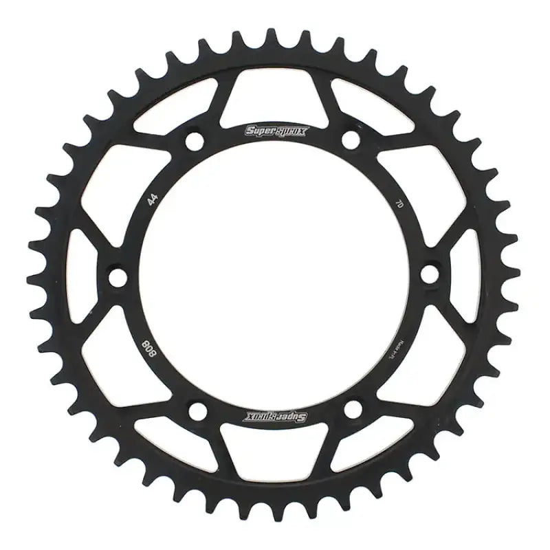 SUPERSPROX Rear Sprocket Steel 44t 520 Blk Suz for Powersports