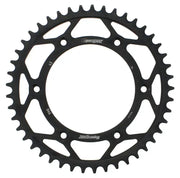 SUPERSPROX Rear Sprocket Steel 45t 520 Blk Hus/Husq/Ktm for Powersports