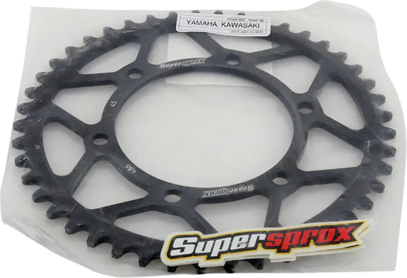 Rear Sprocket Steel 45t 520 Blk Kaw 