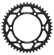 SUPERSPROX Rear Sprocket Steel 46t 525 Blk Yam for Powersports
