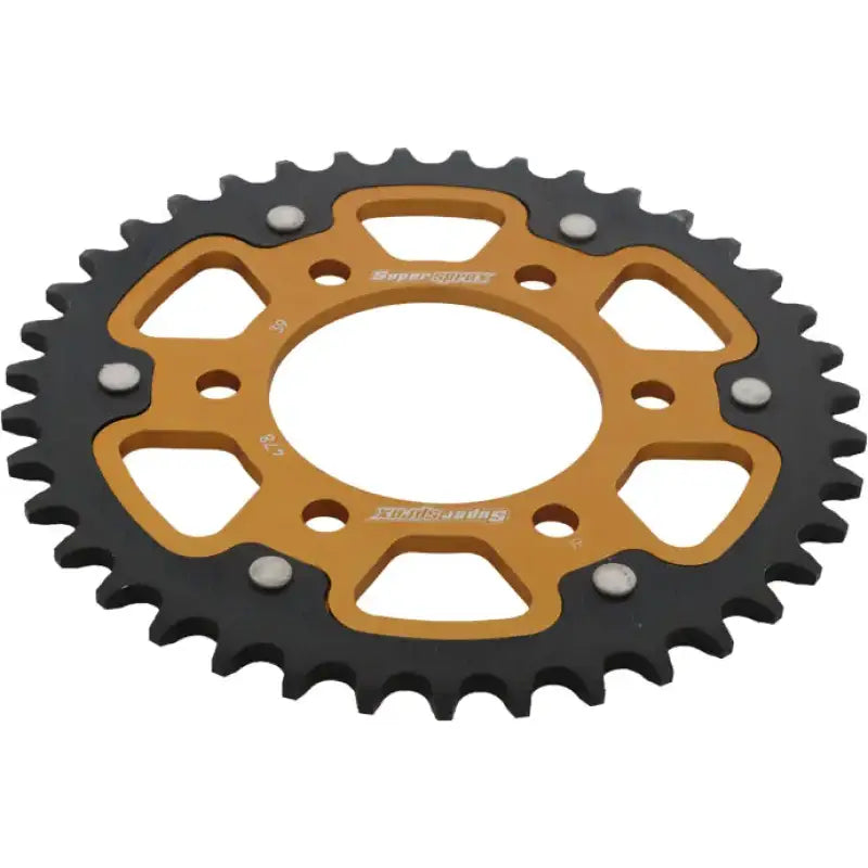 Rear Stealth Sprocket Alu/Stl 39t 520 Gld Kaw/Pol 