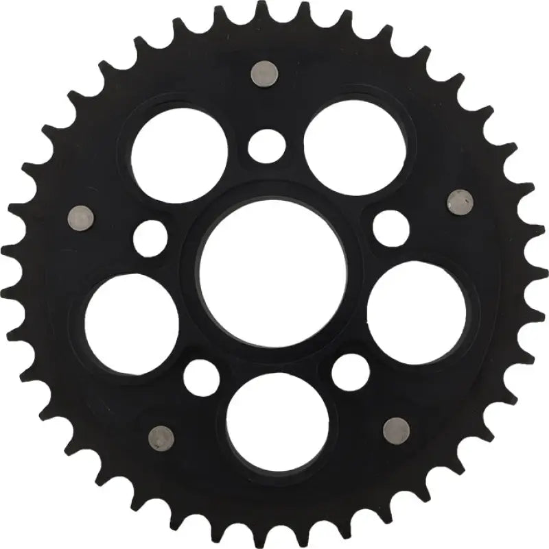 SUPERSPROX Rear Stealth Sprocket Alu/Stl 39t 525 Blk Duc for Powersports