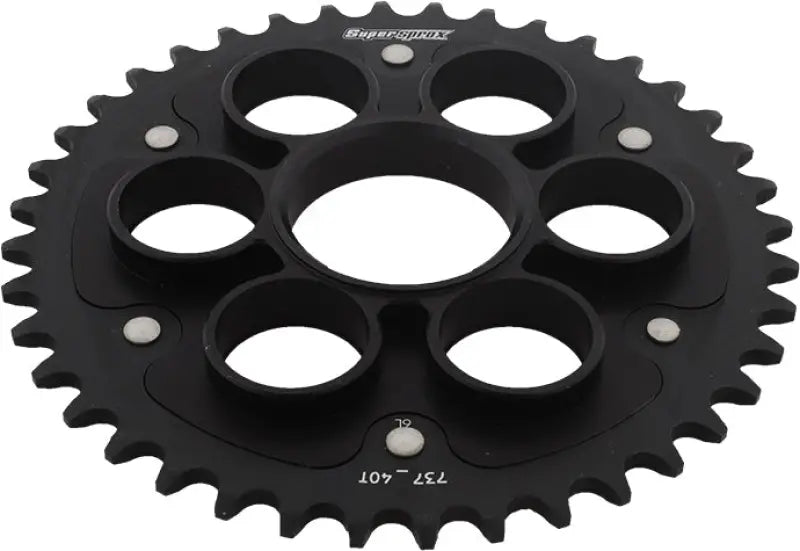 Rear Stealth Sprocket Alu/Stl 40t 520 Blk Duc 