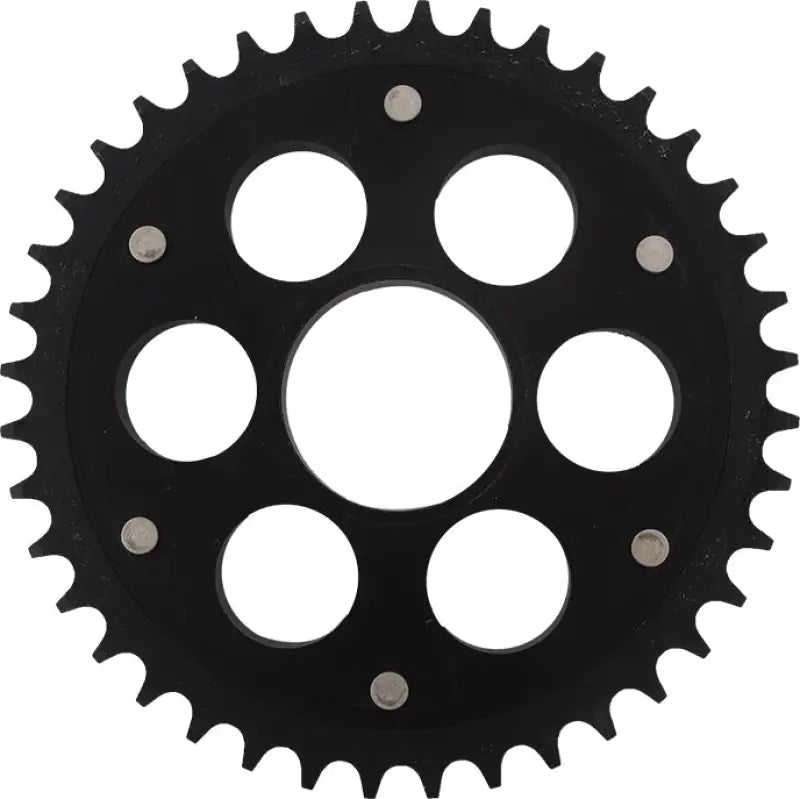 SUPERSPROX Rear Stealth Sprocket Alu/Stl 40t 520 Blk Duc for Powersports