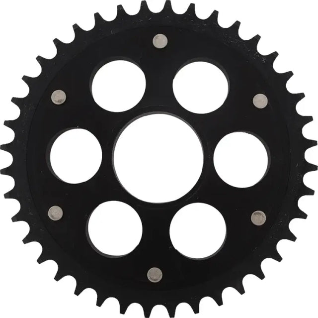 SUPERSPROX Rear Stealth Sprocket Alu/Stl 40t 520 Blk Duc for Powersports
