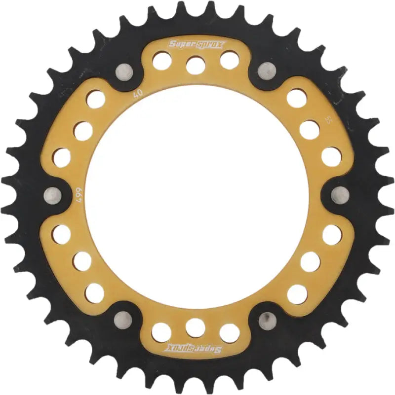 Rear Stealth Sprocket Alu/Stl 40t 530 Gld Kaw/Suz 