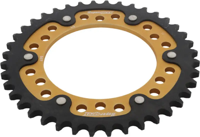 Rear Stealth Sprocket Alu/Stl 40t 530 Gld Kaw/Suz 