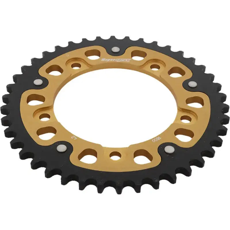 SUPERSPROX Rear Stealth Sprocket Alu/Stl 42t 530 Gld Suz for Powersports