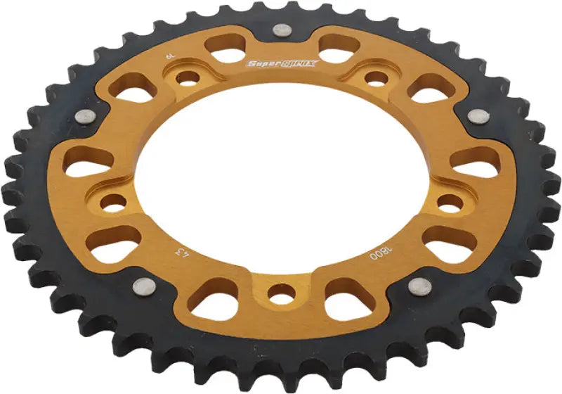 Rear Stealth Sprocket Alu/Stl 43t 530 Gld Suz/Tri 