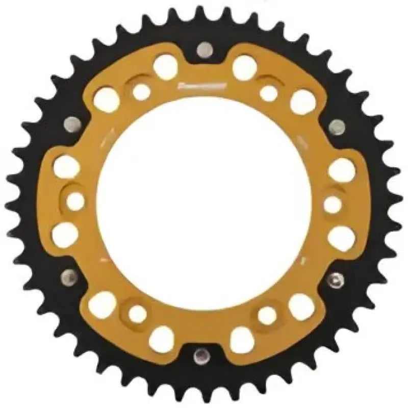 SUPERSPROX Rear Stealth Sprocket Alu/Stl 44t 525 Gld Ktm for Powersports