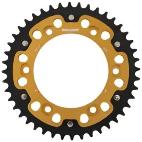 SUPERSPROX Rear Stealth Sprocket Alu/Stl 44t 525 Gld Ktm for Powersports