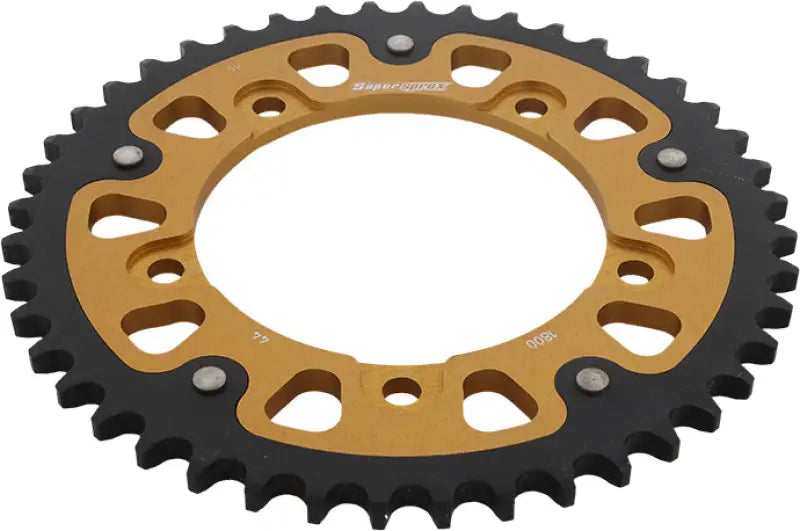 Rear Stealth Sprocket Alu/Stl 44t 530 Gld Tri 