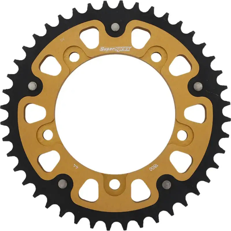 Rear Stealth Sprocket Alu/Stl 44t 530 Gld Tri 