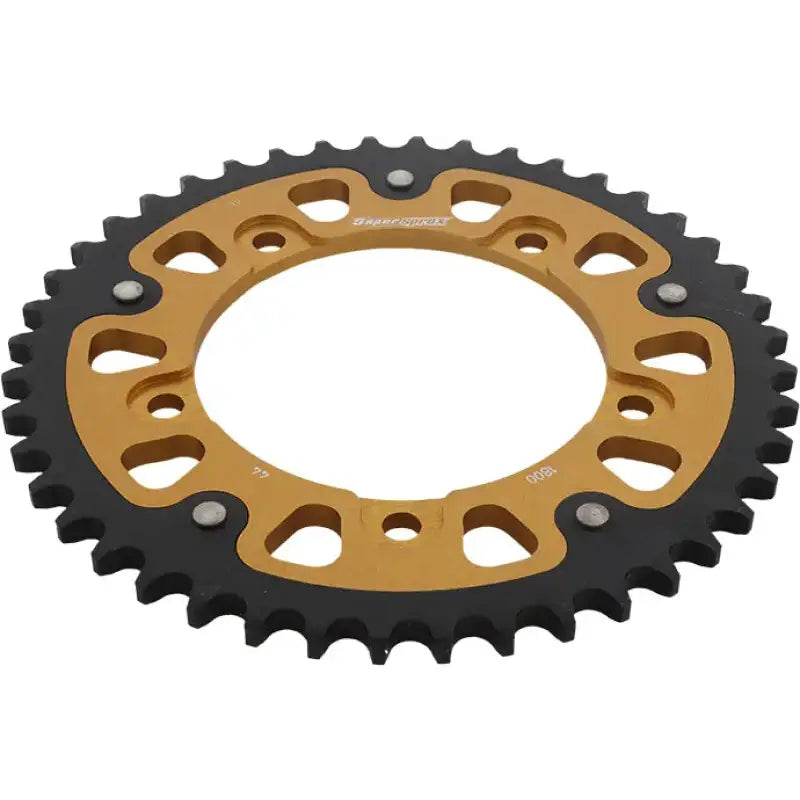 Rear Stealth Sprocket Alu/Stl 44t 530 Gld Tri 