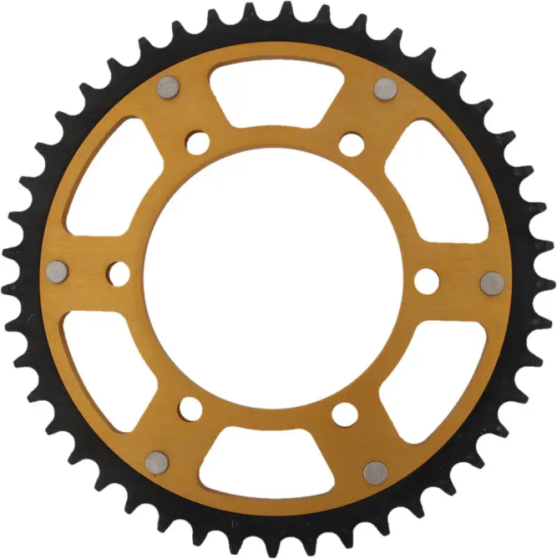 SUPERSPROX Rear Stealth Sprocket Alu/Stl 45t 530 Gld Yam for Powersports