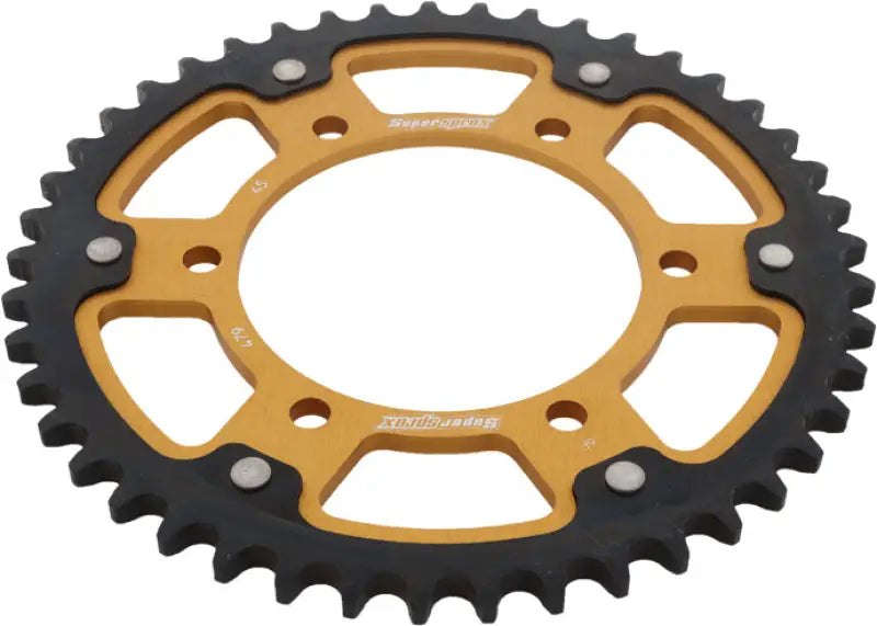 Rear Stealth Sprocket Alu/Stl 45t 530 Gld Yam 