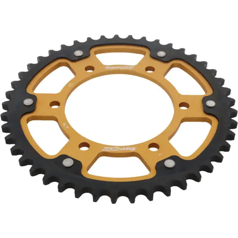 Rear Stealth Sprocket Alu/Stl 45t 530 Gld Yam 