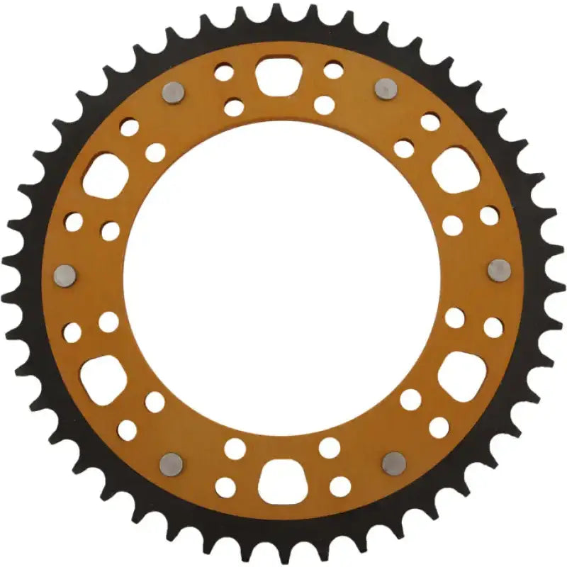 SUPERSPROX Rear Stealth Sprocket Alu/Stl 46t 520 Gld Kaw for Powersports