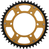 SUPERSPROX Rear Stealth Sprocket Alu/Stl 46t 530 Gld Yam for Powersports