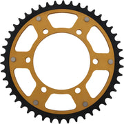 SUPERSPROX Rear Stealth Sprocket Alu/Stl 46t 530 Gld Yam for Powersports