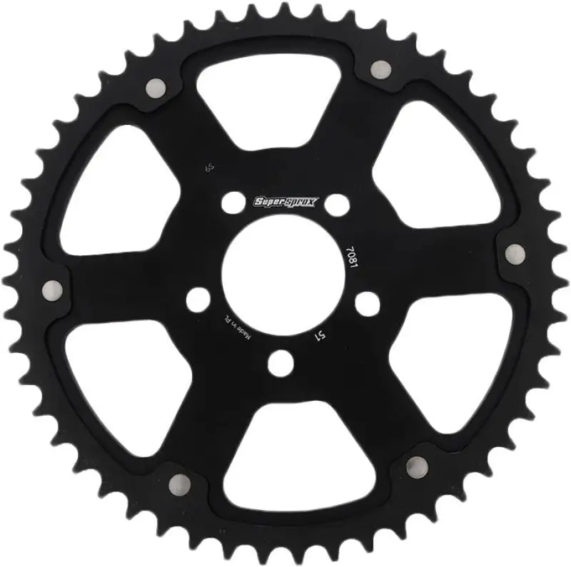 Rear Stealth Sprocket Alu/Stl 48t 530 Blk Hd - Powersports