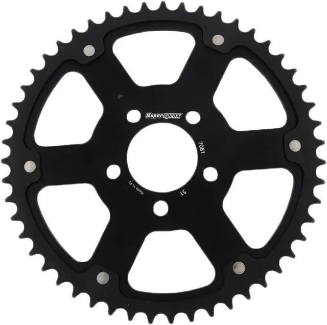 Rear Stealth Sprocket Alu/Stl 48t 530 Blk Hd - Powersports