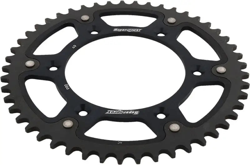 Rear Stealth Sprocket Alu/Stl 49t 520 Blk Husq/Ktm