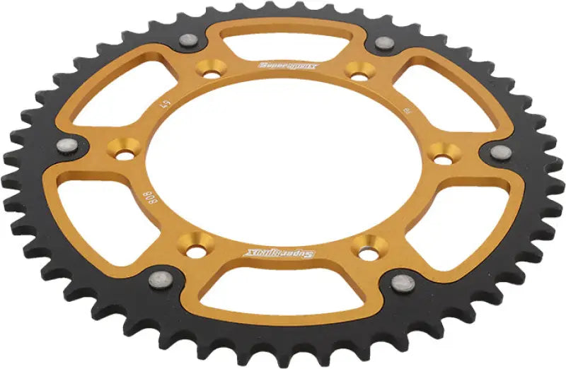 Rear Stealth Sprocket Alu/Stl 49t 520 Gld Suz 