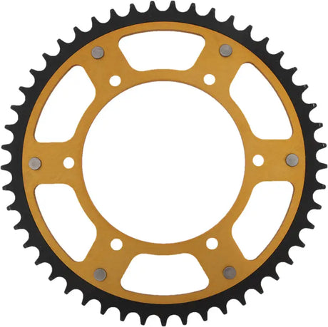 SUPERSPROX Rear Stealth Sprocket Alu/Stl 49t 520 Gld Suz for Powersports