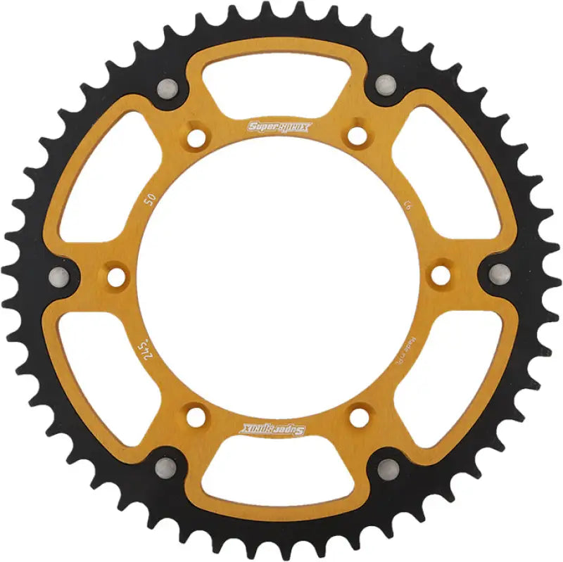 Rear Stealth Sprocket Alu/Stl 50t 520 Gld Yam 
