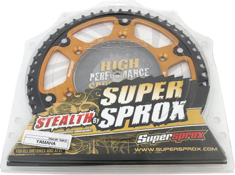 Rear Stealth Sprocket Alu/Stl 51t 520 Gld Yam 