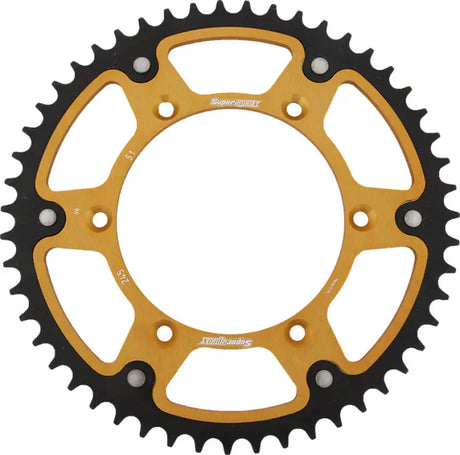Rear Stealth Sprocket Alu/Stl 51t 520 Gld Yam 