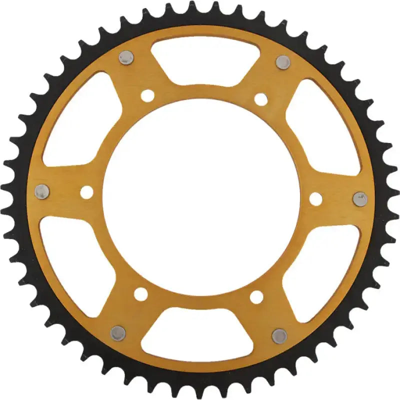 SUPERSPROX Rear Stealth Sprocket Alu/Stl 51t 520 Gld Yam for Powersports