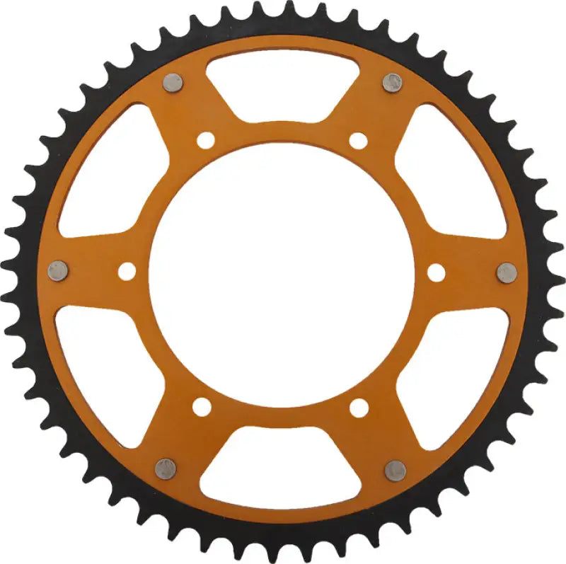 SUPERSPROX Rear Stealth Sprocket Alu/Stl 52t 520 Gld Kaw/Suz for Powersports